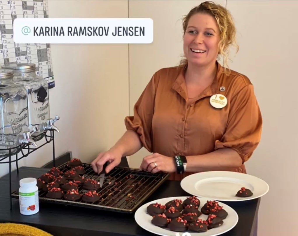 Karina Ramskov laver snacks